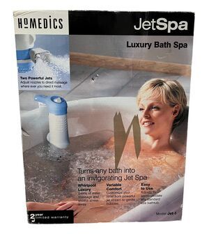 Homedics Jet Spa Luxury Bath Whirlpool Spa Model Jet-1  New Open Box